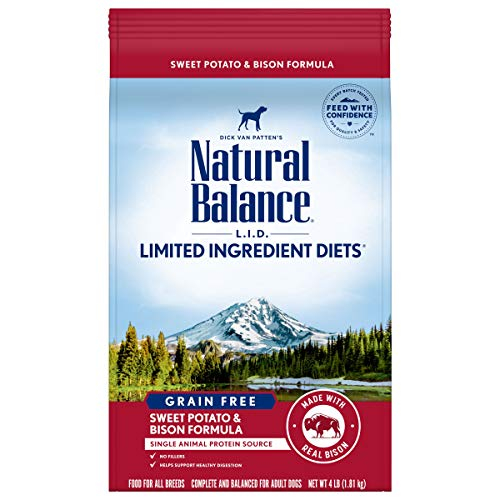 Alimento Para Perros Natural Balance Con Ingredientes Limitados, Batata Y B - Venta Internacional.