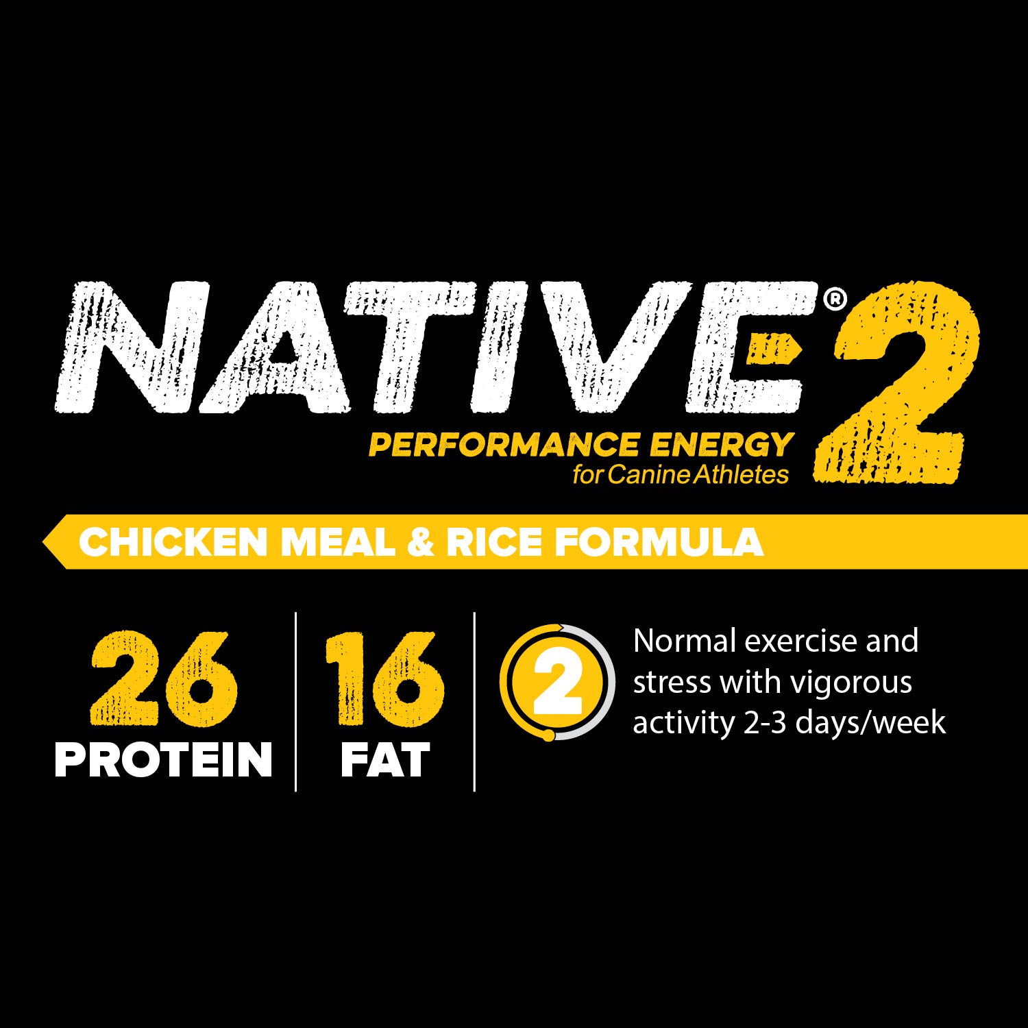 Foto 5 pulgar | Comida Para Perros Native Performance, Harina De Pollo, Arroz, Bolsa De 18,14 Kg - Venta Internacional.