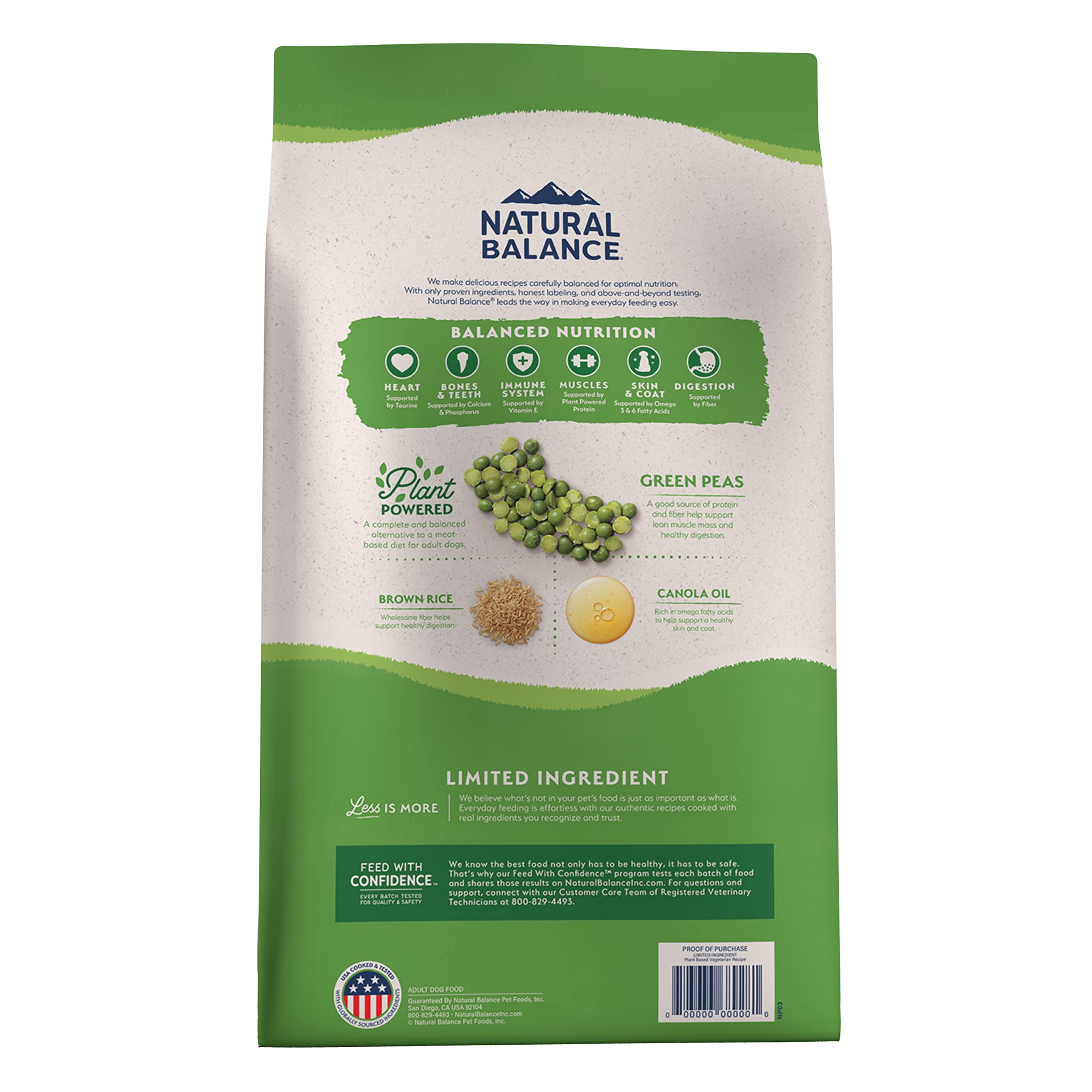 Foto 3 pulgar | Alimento Para Perros Natural Balance, Ingrediente Limitado, Vegano, 11 Kg - Venta Internacional.