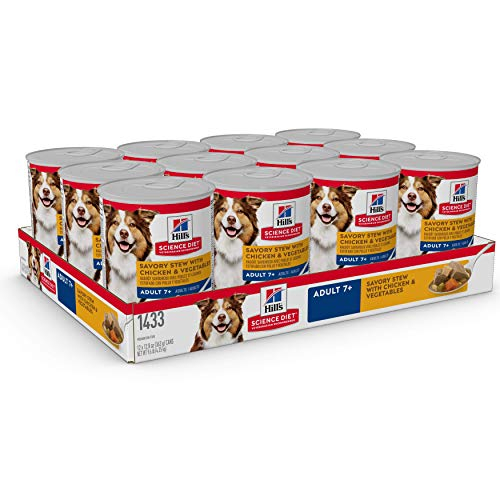 Foto 4 pulgar | Comida Húmeda Para Perros Hill's Science Diet, Estofado De Pollo Para Mayores De 7 Años, 375 Ml - Venta Internacional.