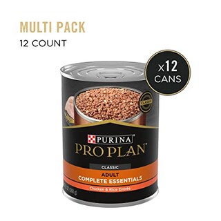 Foto 2 | Alimento Para Perros Purina Pro Plan Wet Paté De Pollo Y Arroz 390 G (12) - Venta Internacional.