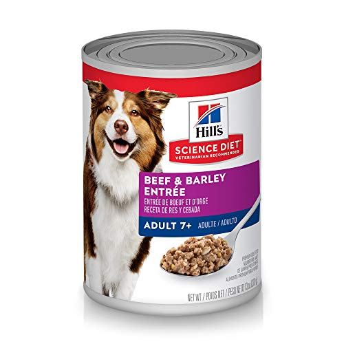 Comida Húmeda Para Perros Hill's Science Diet Para Adultos Mayores De 7 Años, Carne De Res Y Cebada, - Venta Intern