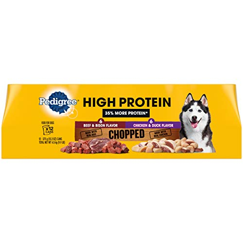 Foto 2 pulgar | Comida Húmeda Para Perros Pedigree Con Alto Contenido De Proteínas Para Adultos, Sabor Picado, 12 X  - Venta Intern