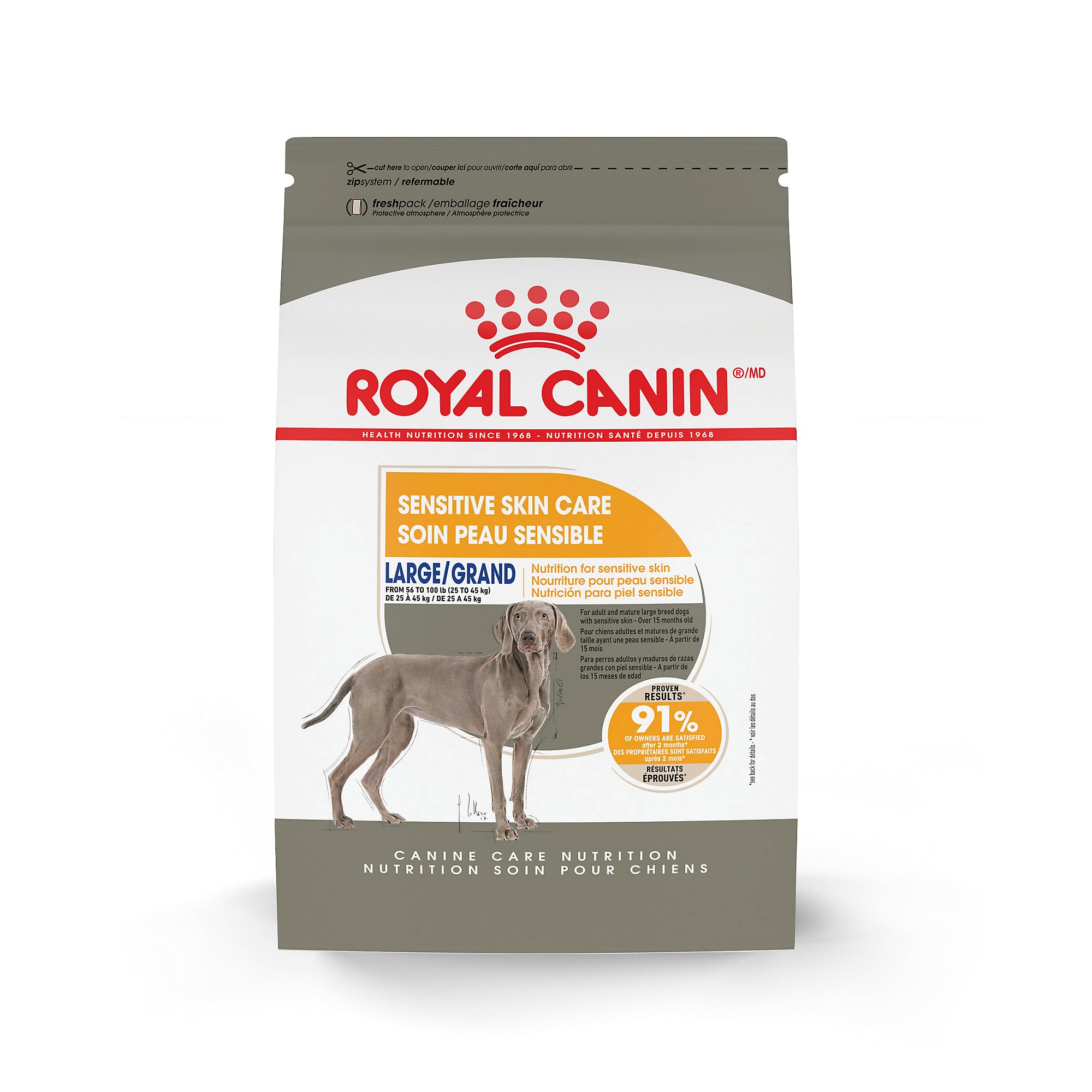 Alimento Para Perros Royal Canin Large Sensitive Skin Care 13,6 Kg - Venta Internacional.