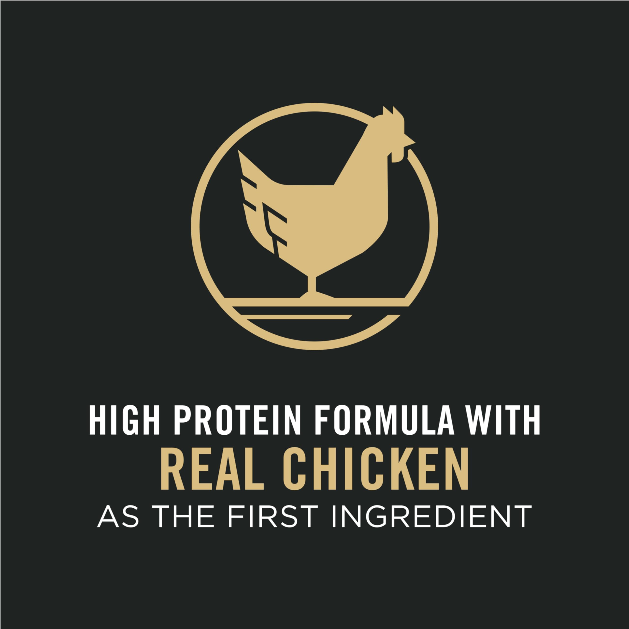 Foto 3 pulgar | Alimento Para Perros Purina Pro Plan Con Alto Contenido De Proteínas, Pollo Y Arroz, 2,27 Kg - Venta Internacional.