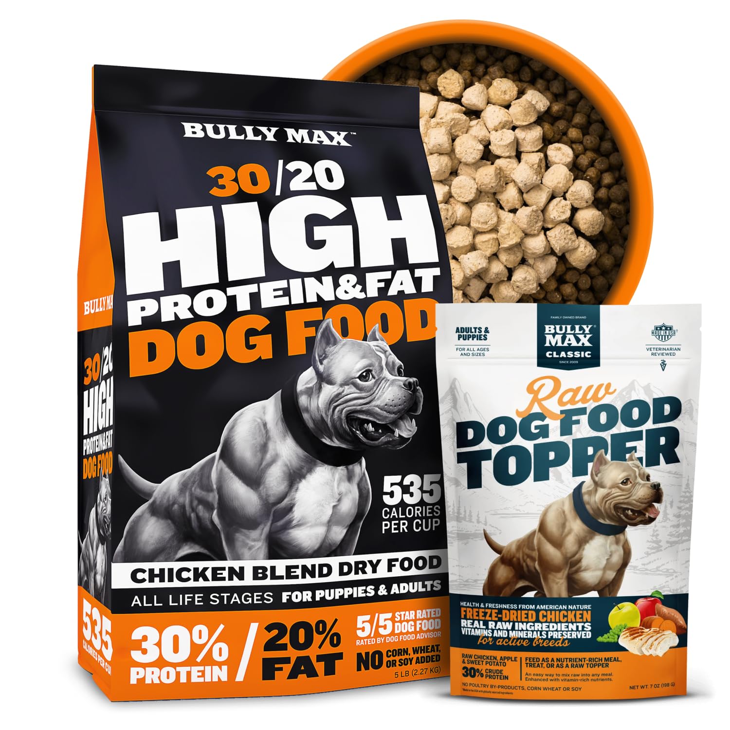 Foto 2 pulgar | Comida Para Perros Bully Max High Performance, 6,8 Kg O Más, Cubierta Liofilizada - Venta Internacional.