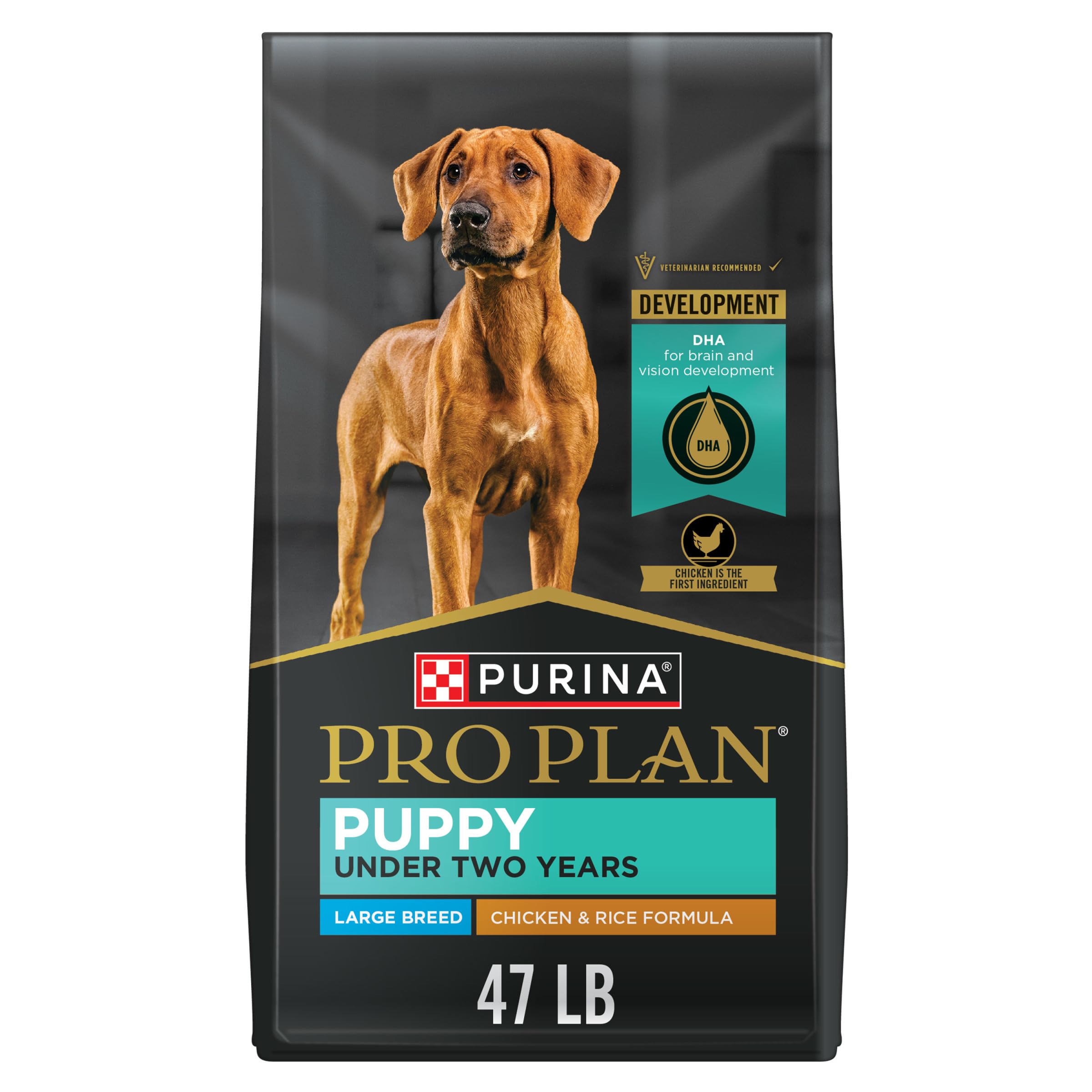 Alimento Para Perros Purina Pro Plan Para Cachorros Secos De Raza Grande, 21,32 Kg - Venta Internacional.