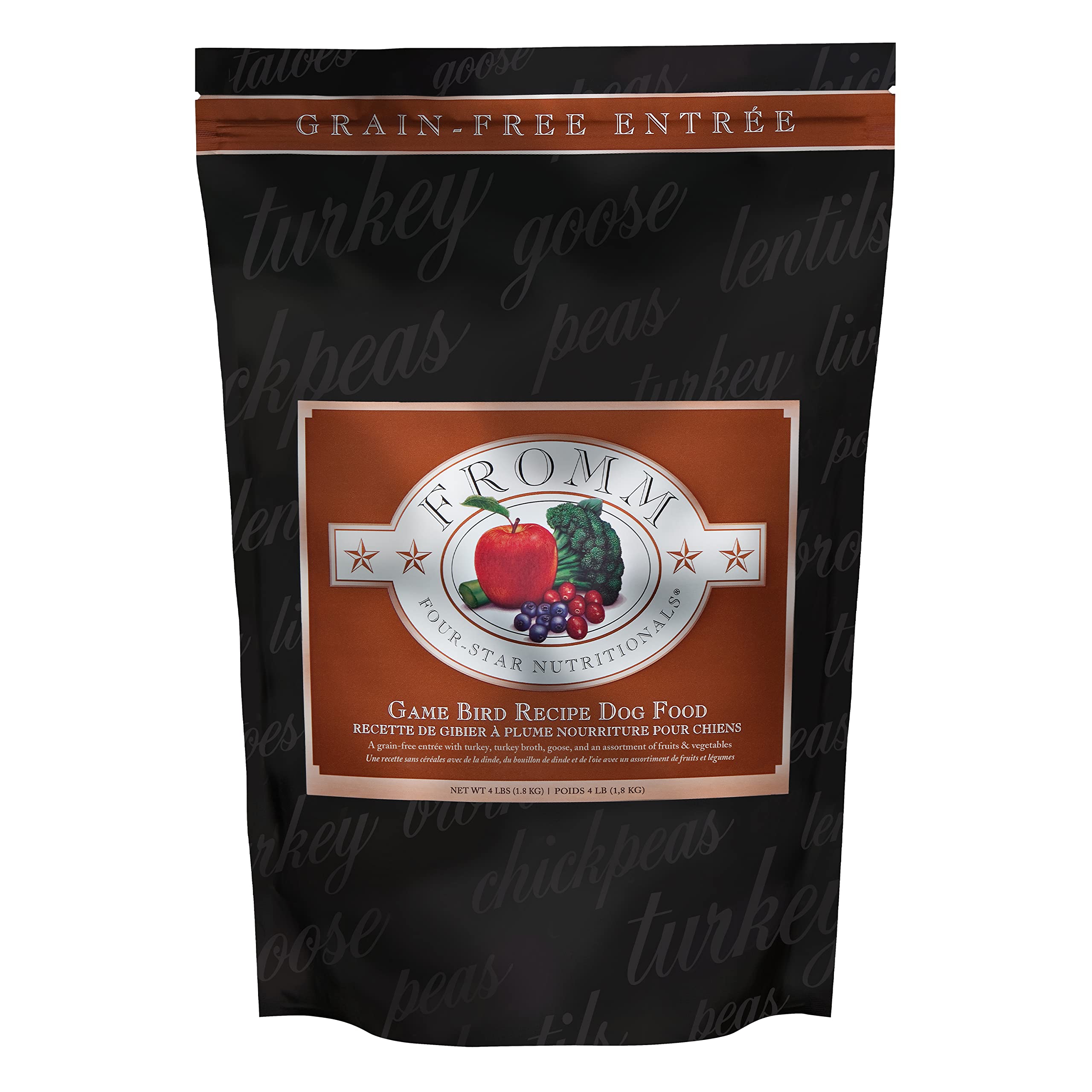 Alimento Seco Para Perros Fromm Four-star Nutritionals Game Bird, 1,8 Kg - Venta Internacional.