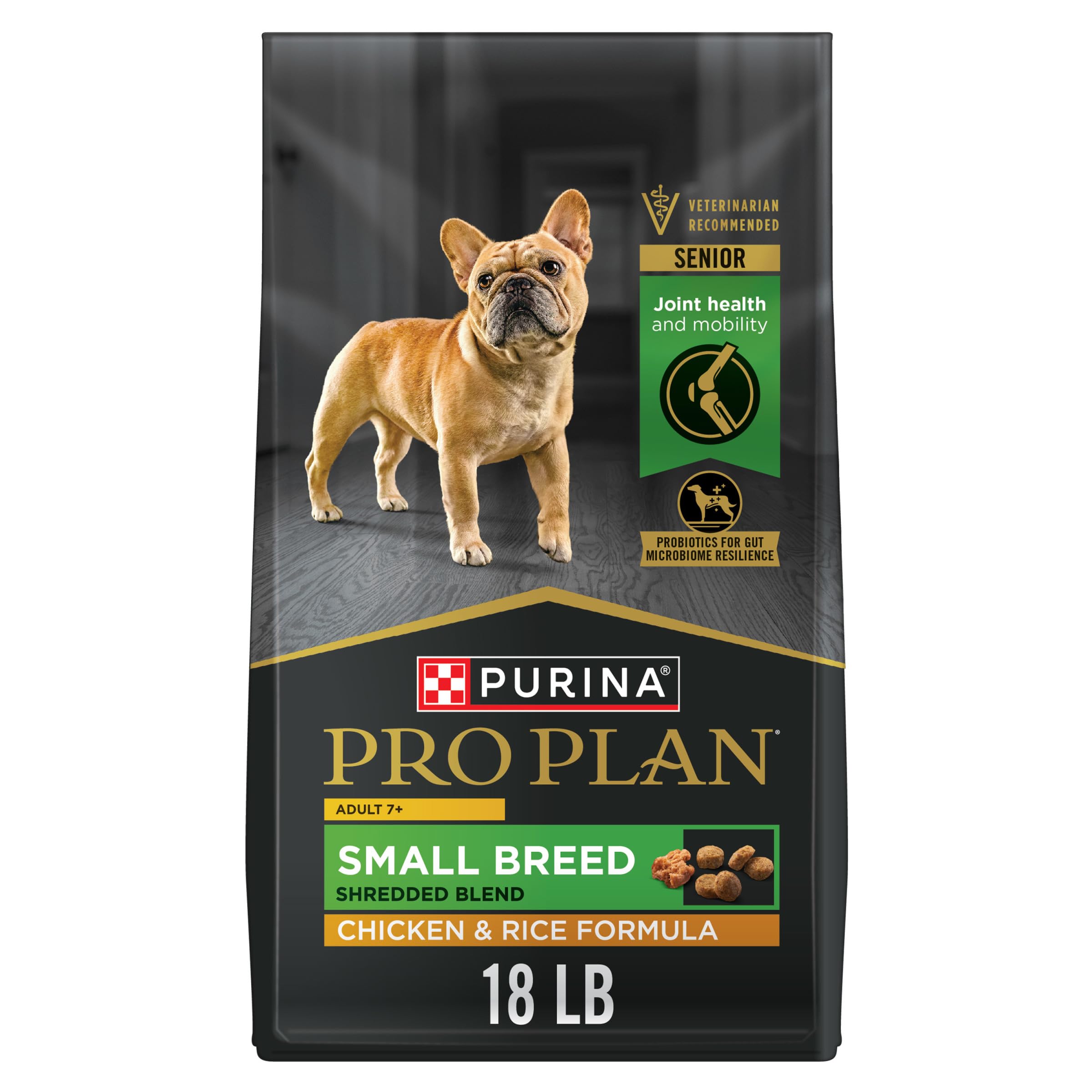 Alimento Para Perros Purina Pro Plan Small Breed 7+, Arroz Con Pollo, 8,16 Kg - Venta Internacional.