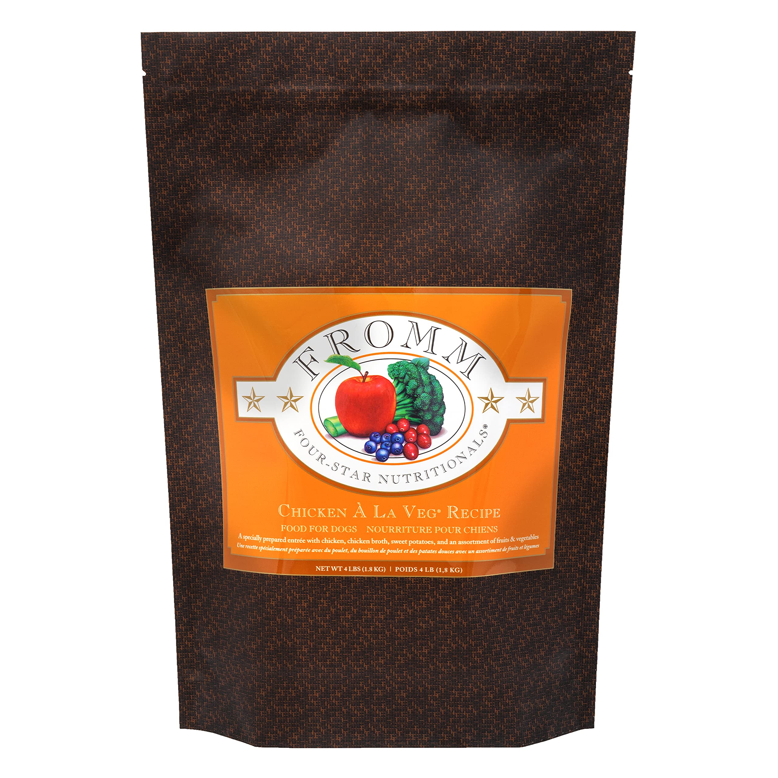 Alimento Húmero para Perros Fromm Four-Star Nutritionals Pollo a los Vegetales 1,8 kg - Venta Internacional