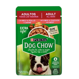 Foto 1 | Alimento Húmedo Para Perro Dog Chow Adulto 100gr 40pz