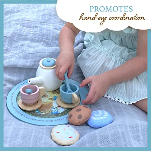 Foto 6 pulgar | Juego de Té Kids Preferded Beatrix Potter Peter Rabbit de Madera - Venta Internacional