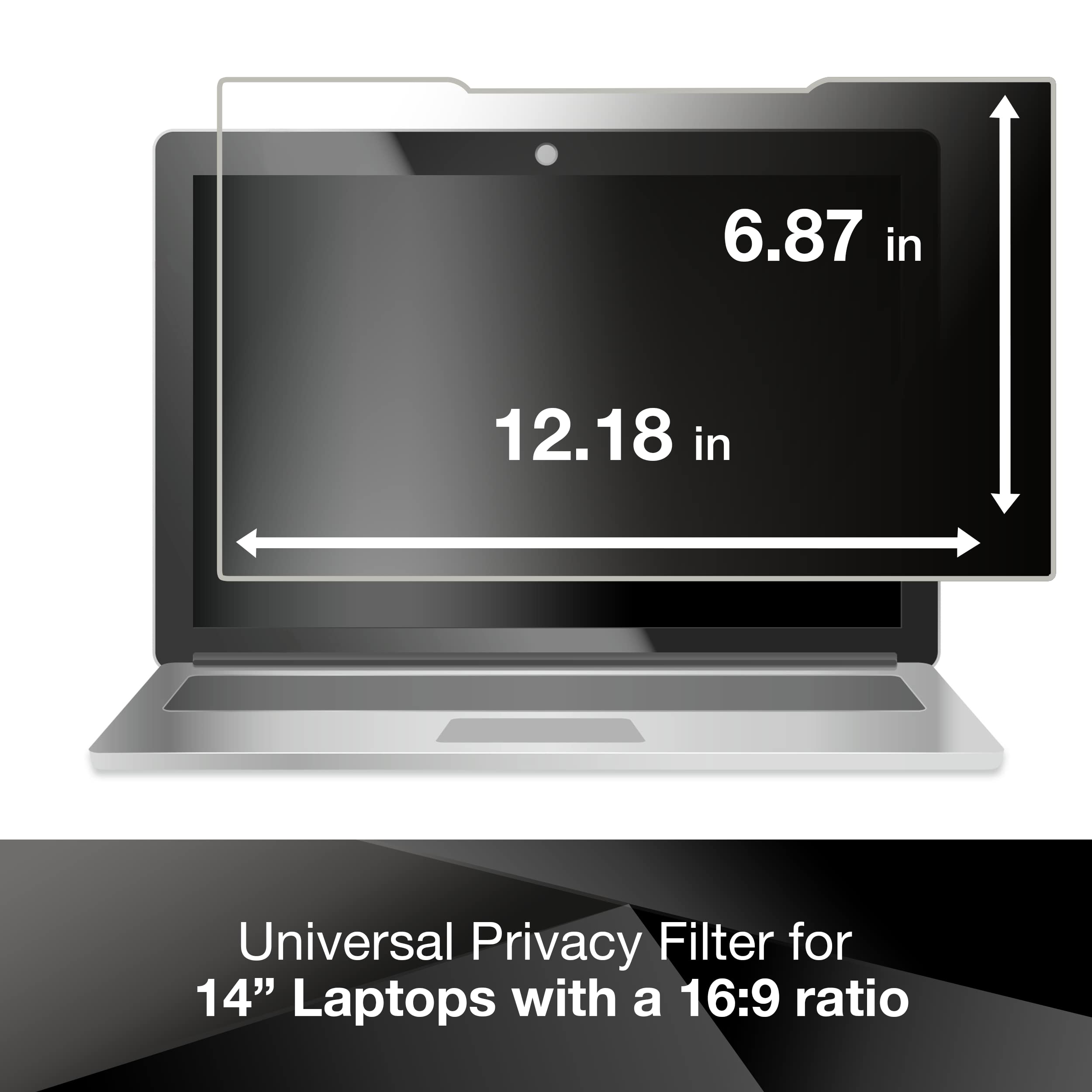Foto 4 pulgar | Filtro De Privacidad 3m Para Portátil Con Pantalla Ancha De 14 Pulgadas - Venta Internacional.