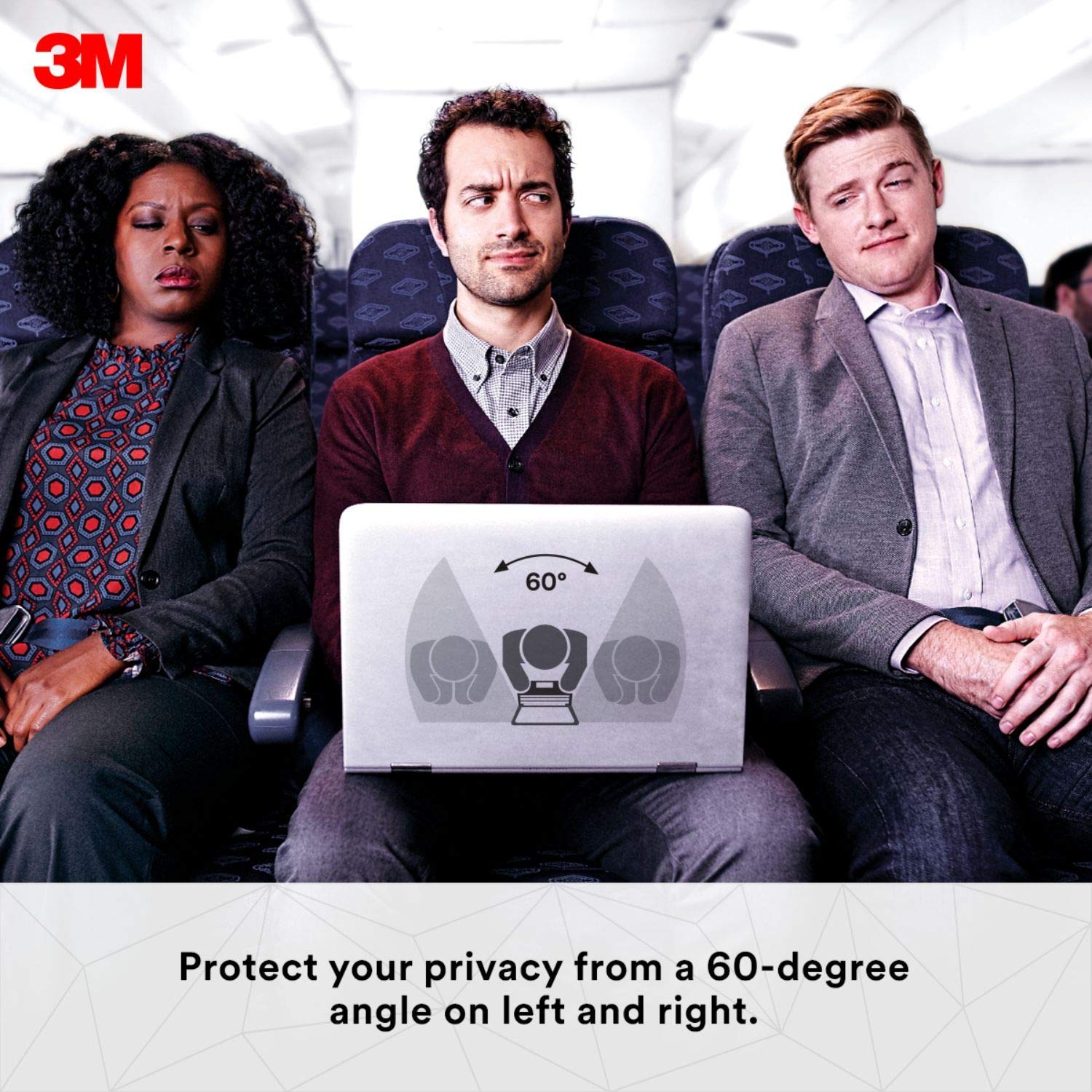 Foto 3 | Filtro De Privacidad 3m Negro Para Portátil Lcd Con Pantalla Ancha De 15,6 Pulgadas - Venta Internacional.