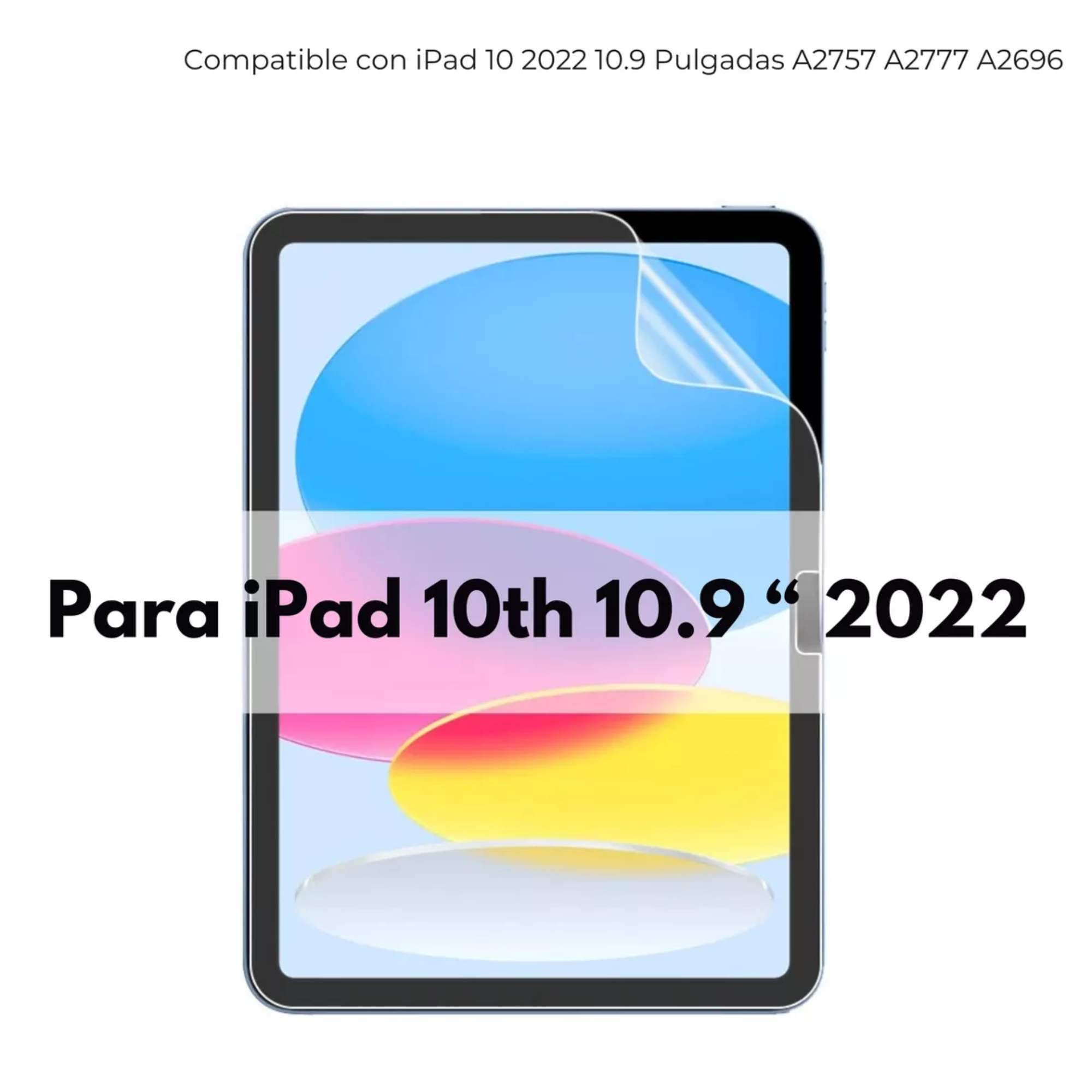 Foto 2 | 2 Micas Protector Pantalla Para Ipad Efecto Textura Papel