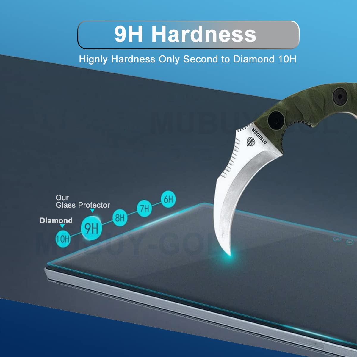 Foto 5 pulgar | Protector de Pantalla Mubuy-gol para Hp Envy X360-Venta Internacional