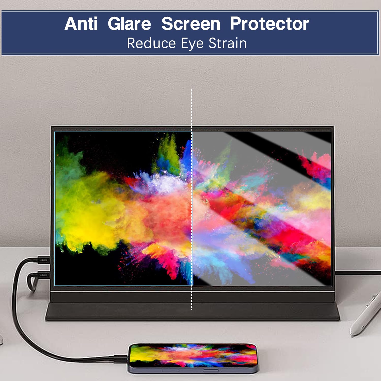 Foto 3 | Protector de Pantalla Mubuy-gol para Tablet de 15.6"-Venta Internacional