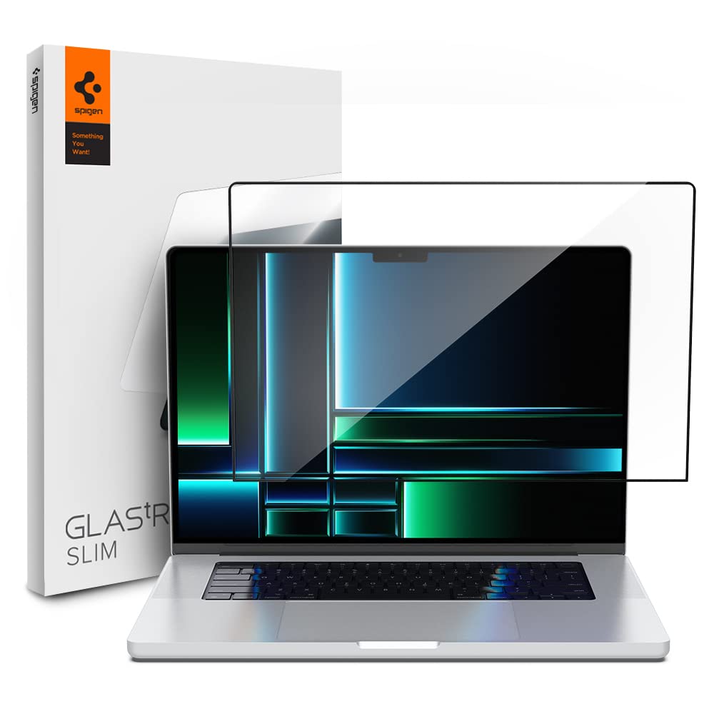 Foto 2 pulgar | Protector De Pantalla Spigen Glastr Slim Para Macbook Pro 14 - Venta Internacional.