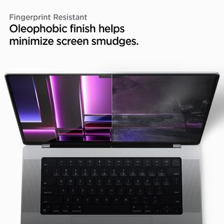 Foto 5 | Protector De Pantalla Spigen Glastr Slim Para Macbook Pro 16'' - Venta Internacional.