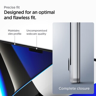 Foto 6 | Protector De Pantalla Spigen Glastr Slim Para Macbook Pro 16'' - Venta Internacional.