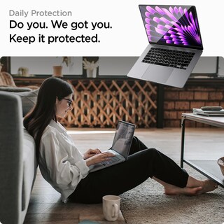Foto 3 | Protector De Pantalla Spigen Glas.tr Slim Para Macbook Air 15'' - Venta Internacional.
