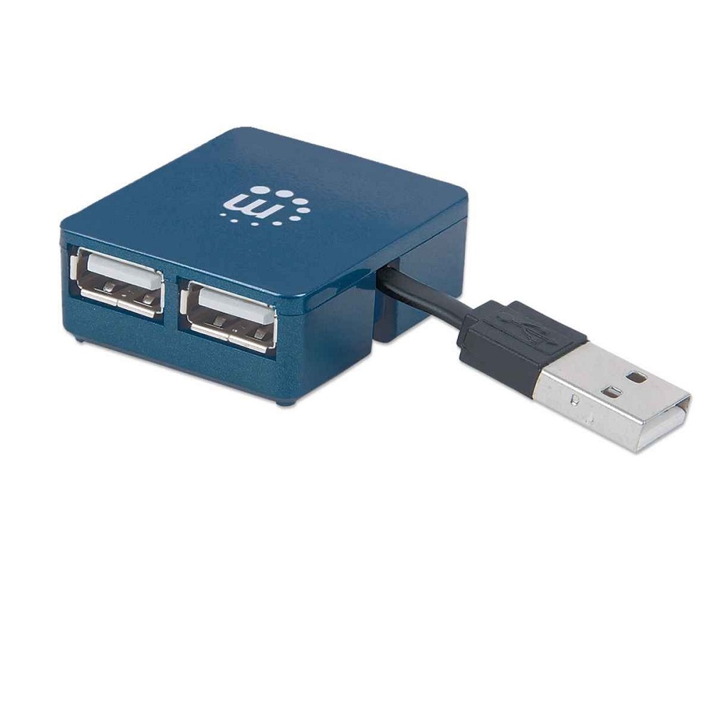 Hub Usb Manhattan 160605 4 Puertos 1.5 12 y 480 Mbps