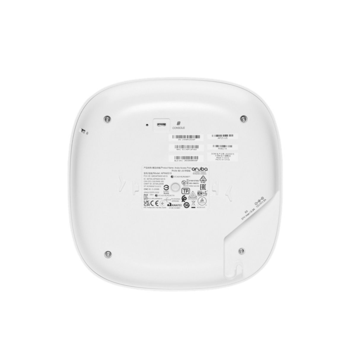 Foto 3 pulgar | Access Point HPE Networking Instant On AP25 de Banda Dual 5374 Mbit/s 2.4/5GHz