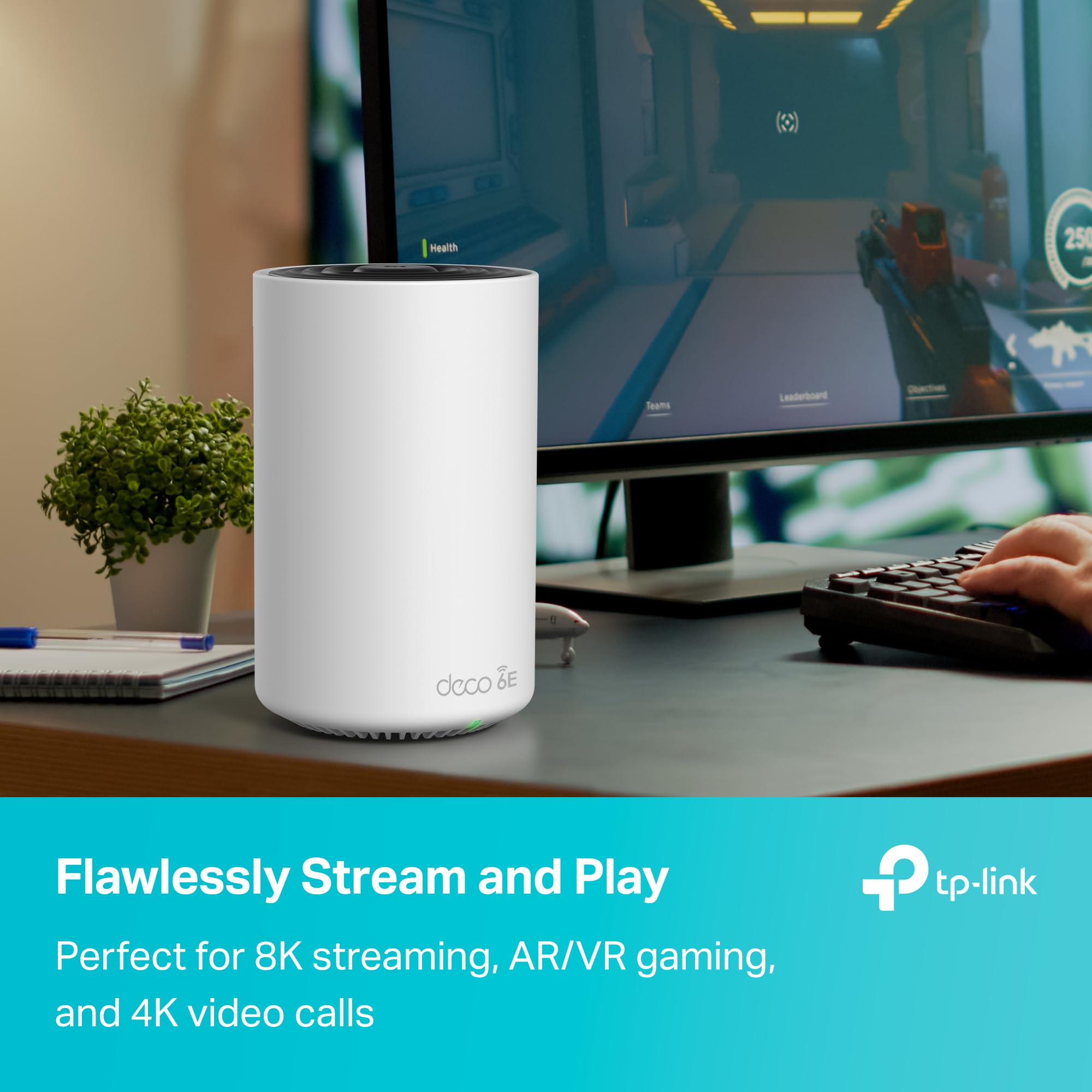 Foto 7 | Sistema Wifi En Malla Tp-link Deco Axe4900 Tribanda Wifi 6e, Paquete De 3 - Venta Internacional.