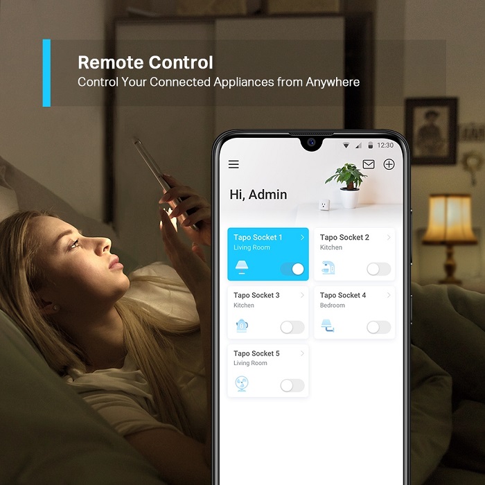 Foto 4 | Mini Enchufe Inteligente Tp-link Tapo P100 Wi-fi Smart Plug
