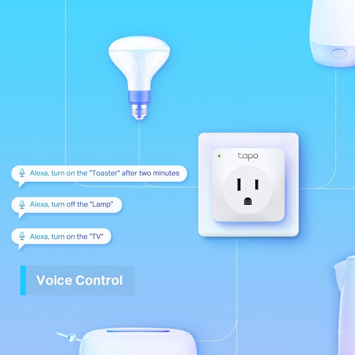 Foto 6 | Mini Enchufe Inteligente Tp-link Tapo P100 Wi-fi Smart Plug