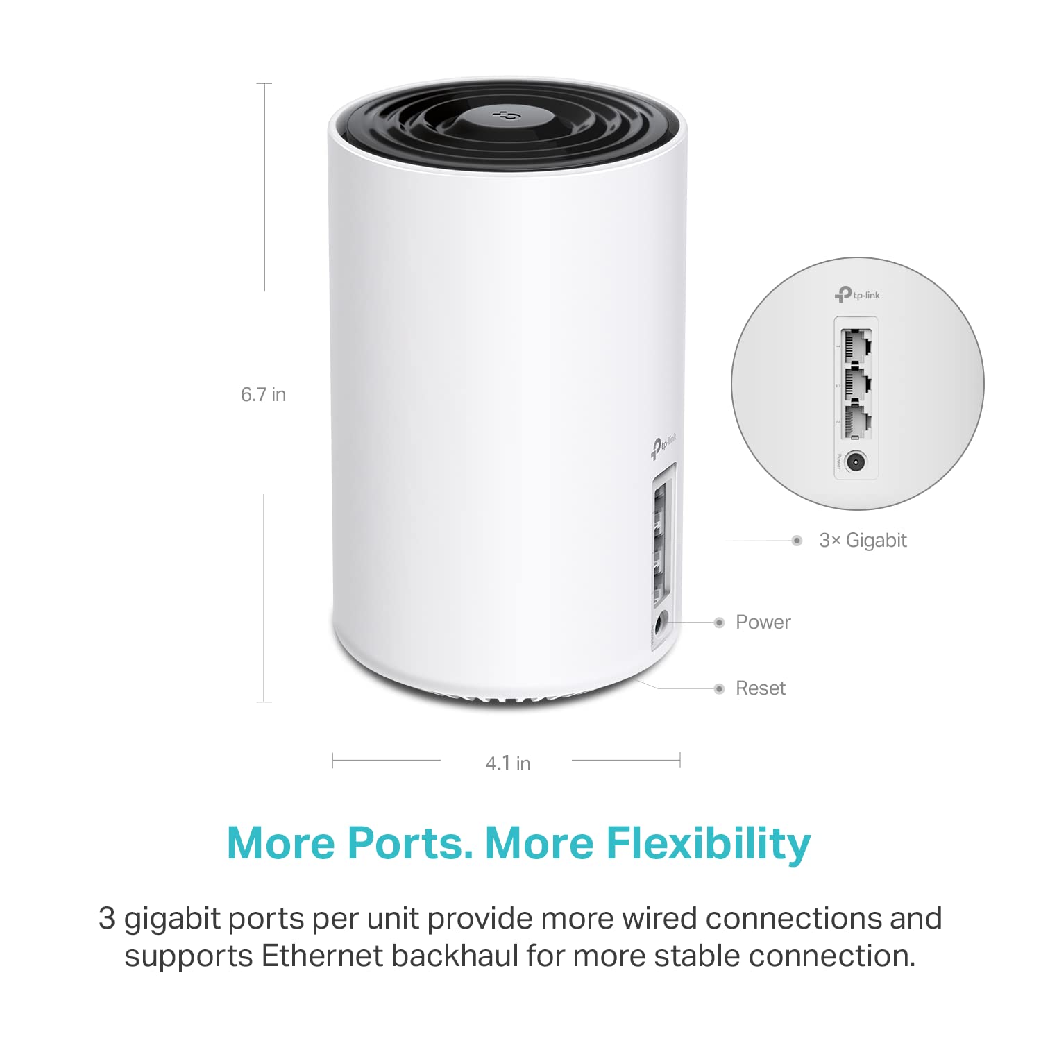 Foto 3 | Sistema De Malla Wifi 6e Tp-link Deco Axe5400, Paquete De 1 Unidad - Venta Internacional.