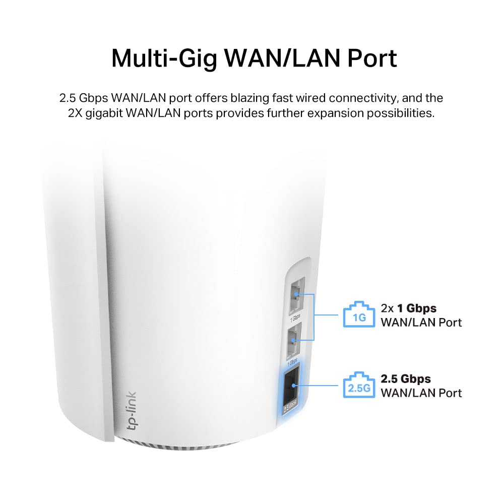 Foto 6 pulgar | Sistema Wifi En Malla Tp-link Deco Ax7800 De Tres Bandas (deco X95), Paquete De 2 - Venta Internacional.