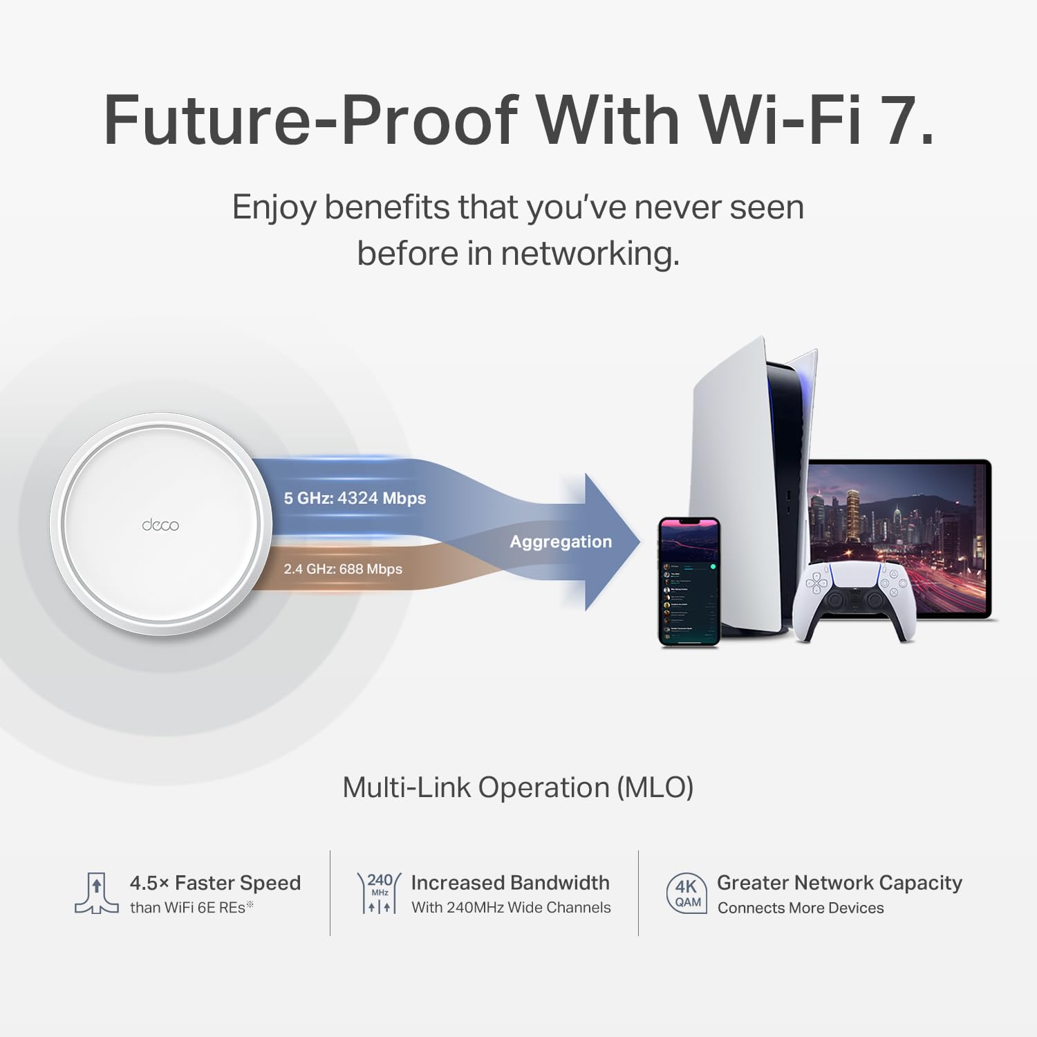 Foto 3 pulgar | Sistema Wi-fi Tp-link Deco Be25 De Doble Banda Be5000 Wifi 7  Paquete De 2 - Venta Internacional.