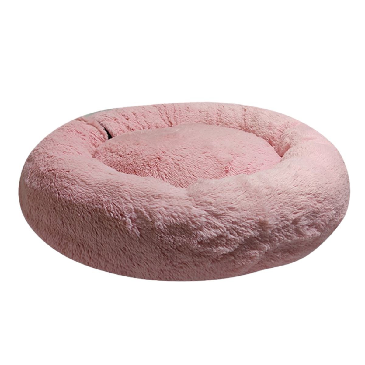 Cama Anti Estrés para Mascotas Lunics color Rosa Palo