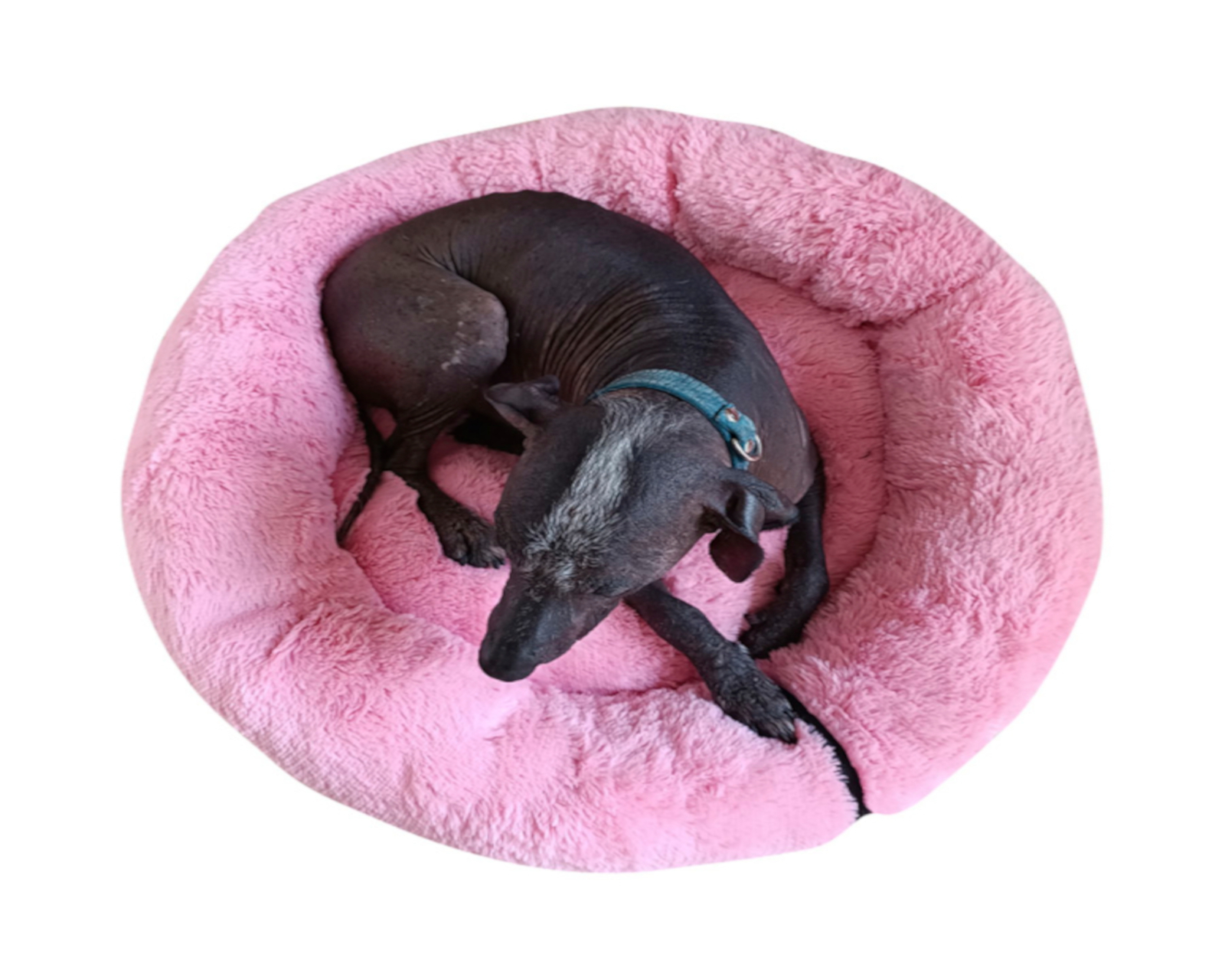 Foto 6 pulgar | Cama Anti Estrés para Mascotas Lunics color Rosa Palo