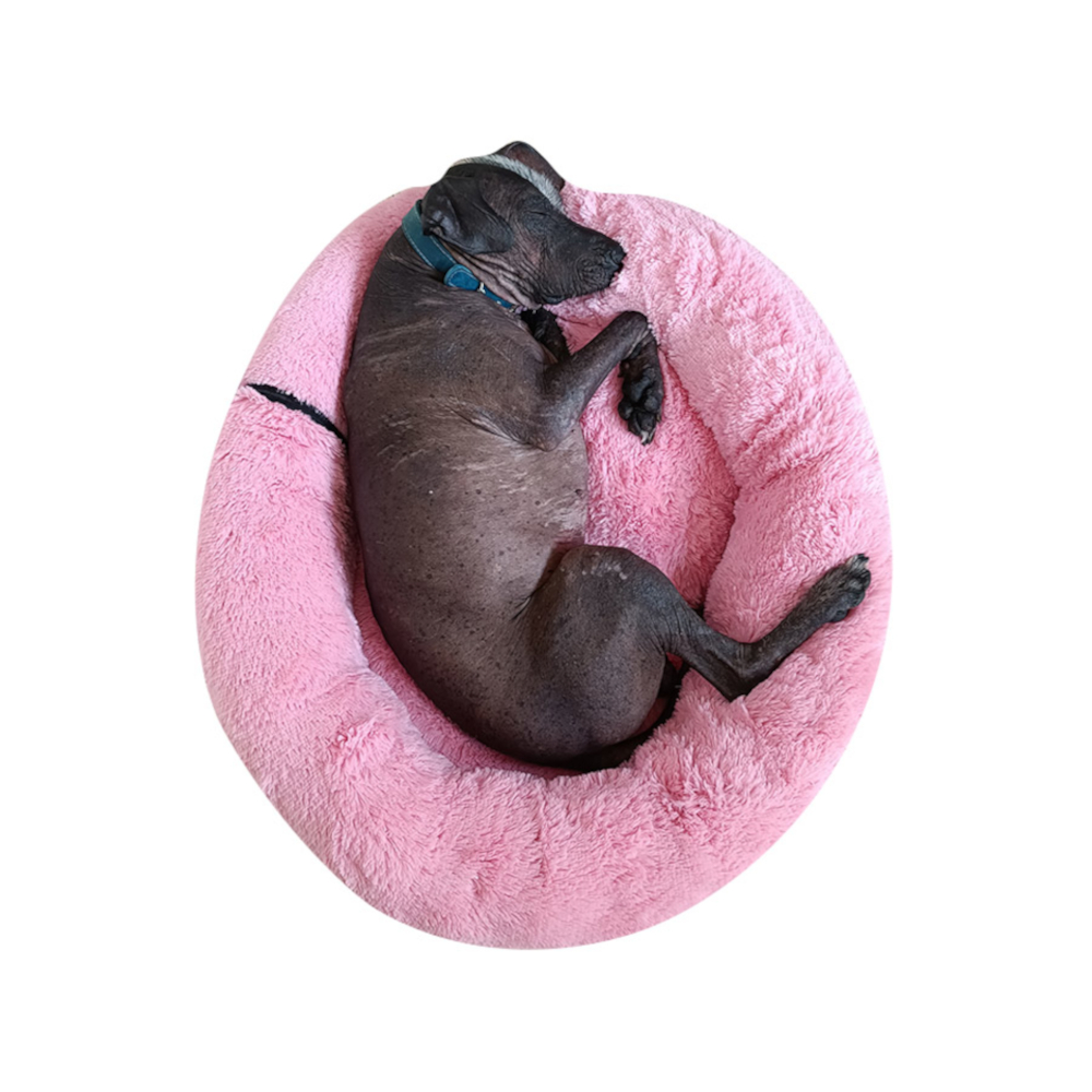 Foto 3 | Cama Anti Estrés para Mascotas Lunics color Rosa Palo