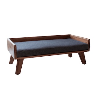 Foto 2 | Cama Para Perro Atmos Homeware Fabricada En Madera Con Cojín De Espuma De Poliuretano Tamaño Mediano
