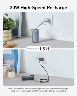 Foto 5 | Venta Internacional - Banco De Energía Anker Nano, Cargador Portátil De 10 K Con U