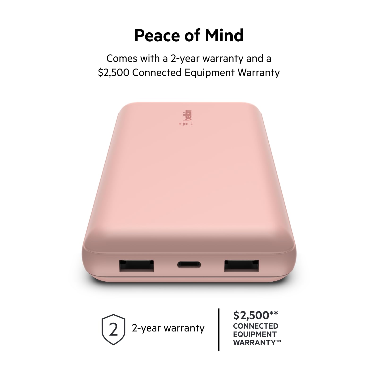 Foto 6 pulgar | Venta Internacional - Cargador Usb C De 3 Puertos Power Bank Belkin Boostcharge De 20.000 Mah