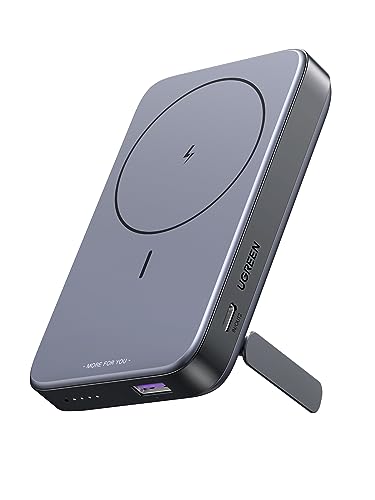 Foto 2 pulgar | Venta Internacional - Power Bank Ugreen Magnético De 10.000 Mah Con Soporte Plegable