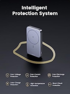 Foto 7 | Venta Internacional - Power Bank Ugreen Magnético De 10.000 Mah Con Soporte Plegable