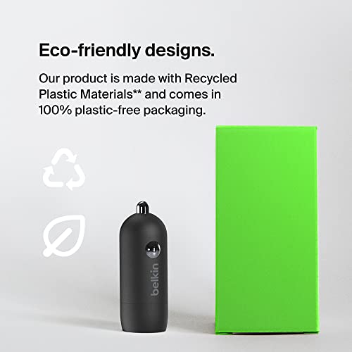 Foto 6 | Venta Internacional - Cargador De Coche Belkin Boost↑ Charge™ De 30 W, Diseño Rápido Y Compacto