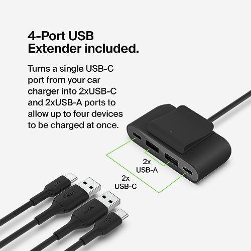 Foto 9 pulgar | Venta Internacional - Cargador De Coche Belkin Boost↑ Charge™ De 30 W, Diseño Rápido Y Compacto
