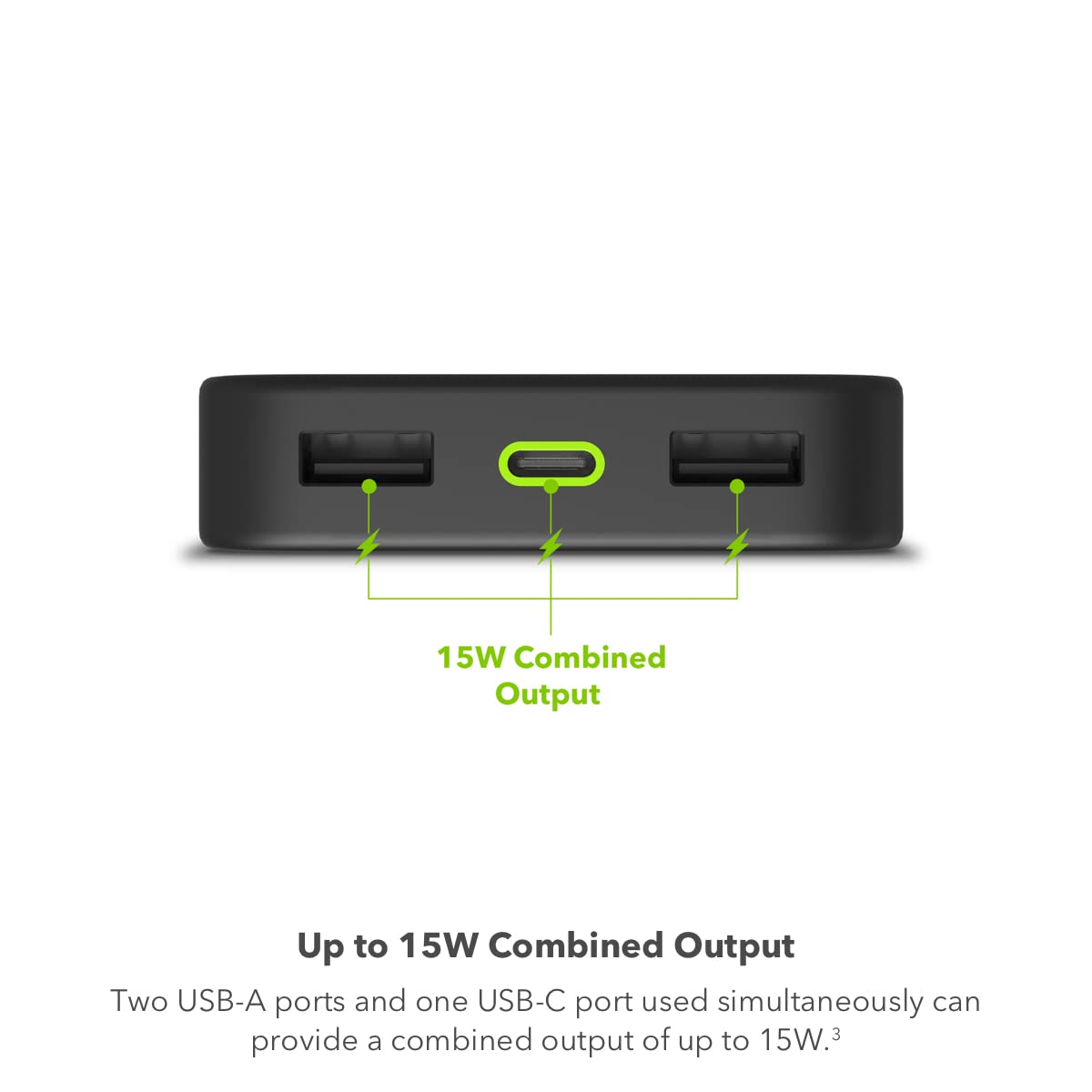 Foto 5 pulgar | Batería Externa Mophie 2023 Con Pd De 10.000 Mah Con 2 Usb-a Y 1 Usb-c - Venta Internacional
