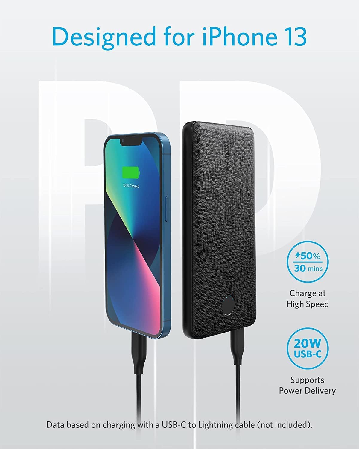 Foto 2 | Batería Externa Anker 10k Pd 10000 - Venta Internacional