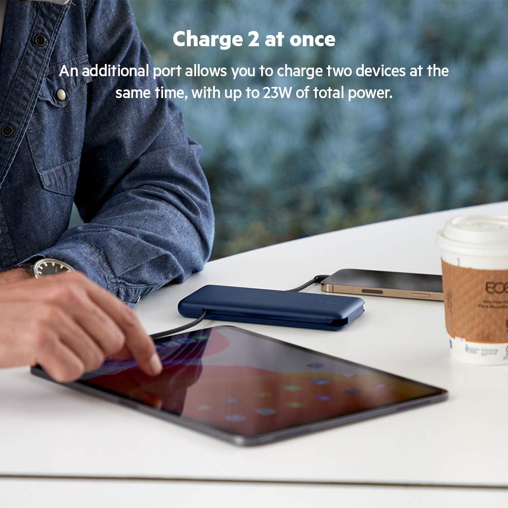Foto 6 pulgar | Batería Externa Belkin Boostcharge Plus De 10.000 Mah Con Lightning Y Usb-c - Venta Internacional.