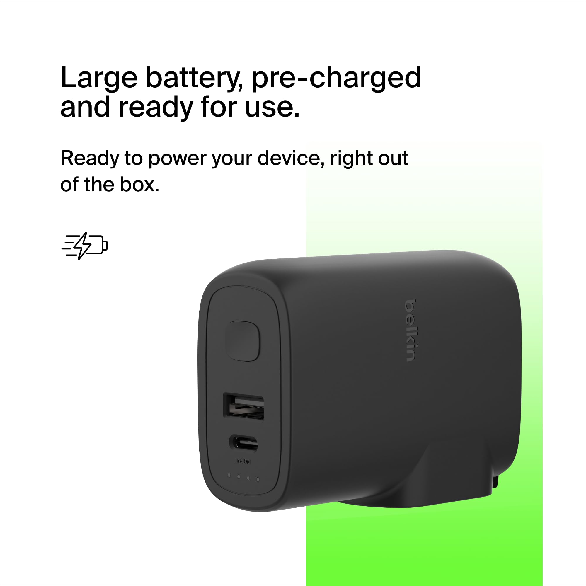 Foto 5 pulgar | Cargador Y Batería Externa Belkin Boostcharge De 25 W Y 5 K Con Adaptador - Venta Internacional.