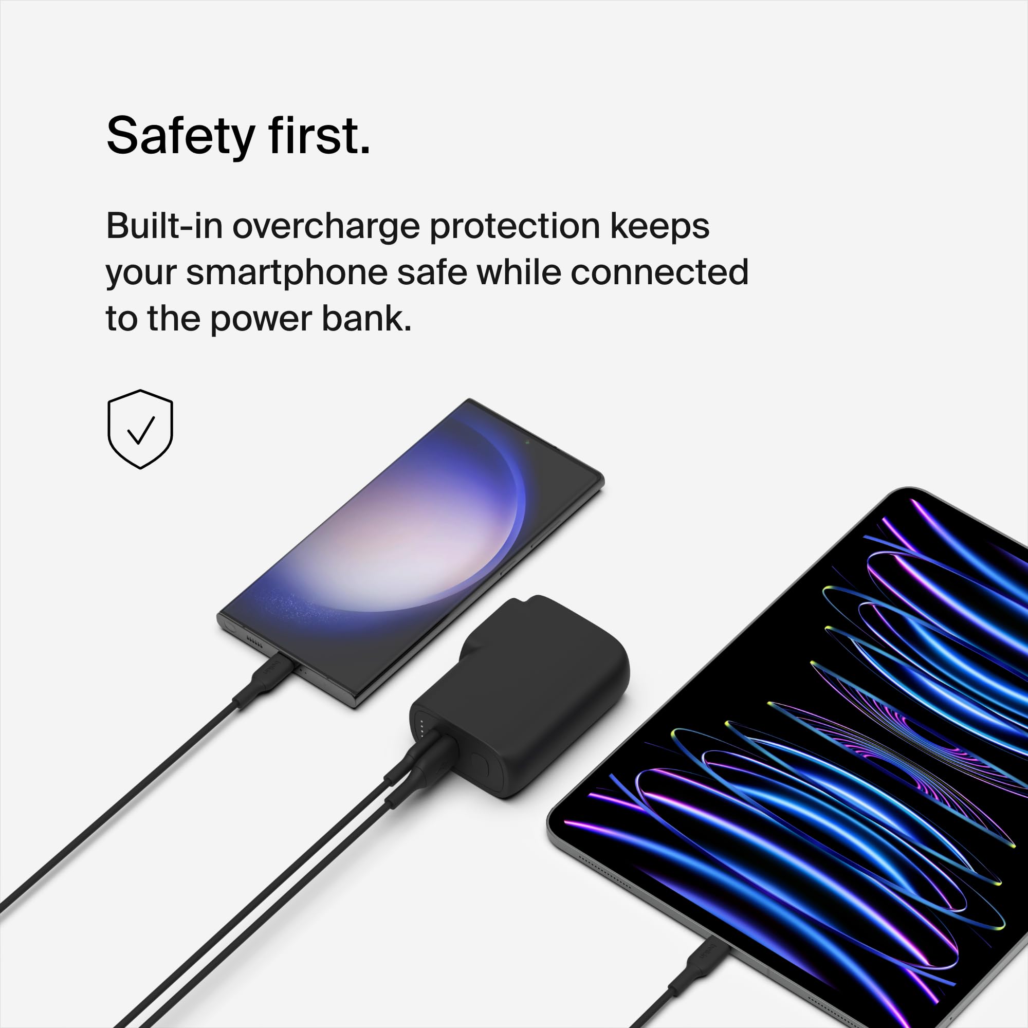 Foto 7 pulgar | Cargador Belkin Boostcharge Hybrid De 25 W + Power Bank De 5000 Mah - Venta Internacional.