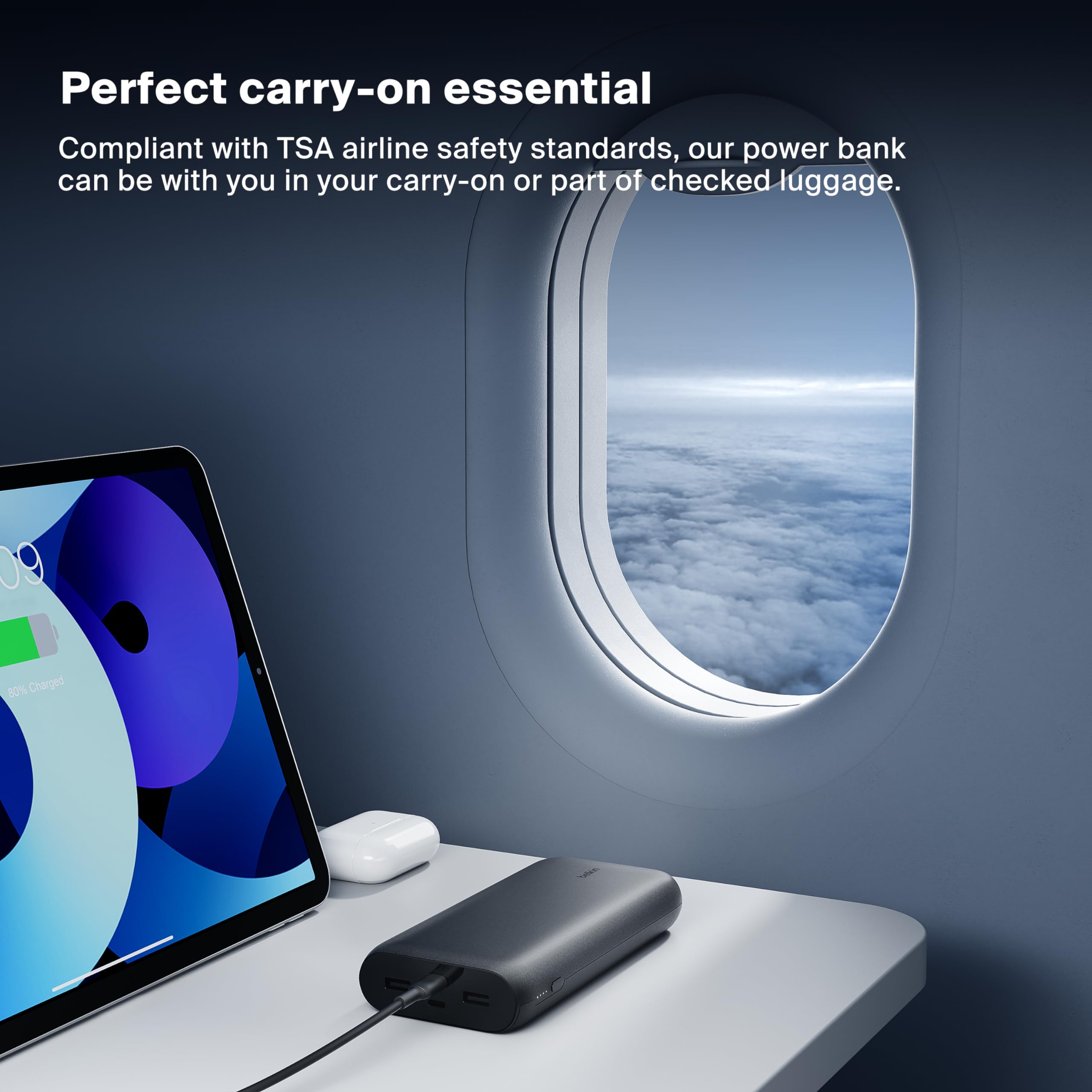 Foto 6 pulgar | Batería Externa Belkin Boostcharge 26k De 4 Puertos Con Usb-c Y Usb-a - Venta Internacional.
