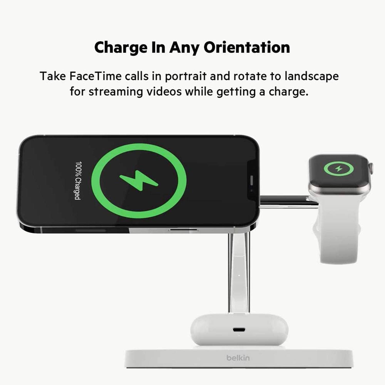 Foto 7 pulgar | Cargador Inalámbrico Belkin Boostcharge Pro 3 En 1 Para Iphone 13, 12 - Venta Internacional.